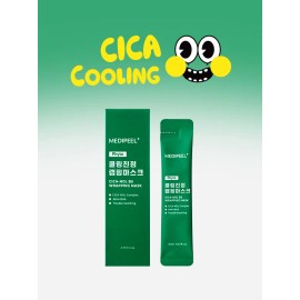 메디필 MEDIPEEL Cica Cooling Soothing Wrapping Mask 4ml x 4