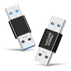 AIYEEN AIYEEN USB 3.0/3.1-Stecker auf USB 3.0/3.1-Stecker-Adapter (2 St??ck), OTG