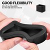 Houlishu 2 PCS Seat Belt Buckle Holder, Durable Silicone Material,Car