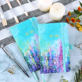 2026-2028 Pocket Planner/Calendar - 3 Year Monthly Planner 2026-2028, JAN. 2026 - DEC. 2028(36 Months), 6.3" x 3.8", Monthly Pocket Calendar with 60 Note Pages, Pen Hold, Perfect Organizer for Purse - Oil Painting