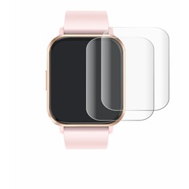 BROTECT Pack of 2 Full Cover Screen Protectors for Walkbee Smartwatch 1.83 Inch Full Screen Protector Film [3D Curved, Crystal Clear]