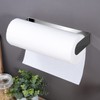 ZUNTO Adhesive Paper Towel Holder, Under Cabinet Paper Towel Rack