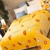 Throw Blanket Cartoon Pattern Thickened Air Conditioning Blanket for Home