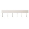 30 cm Hook Rail Kitchen Hanger for Kitchen Utensils, White