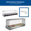 SPEEM Ceramic Resistor 245x62mm 500W 230V Buffet Resistor and Hot