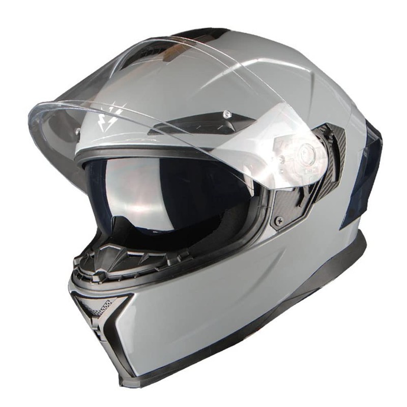 1Storm Motorcycle Full Face Helmet DOT Adults Street Bike Dual