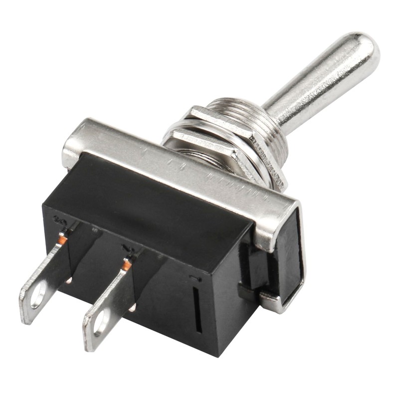 Heschen Metal Toggle Switch Flick Flip, KN3D-101, 12V 25A On/Off