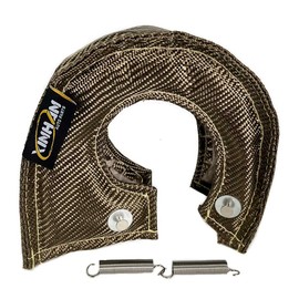 SWI Parts T25 T3 T4 T6 Titanium Turbo Heat Shield Inner high silica cloth and stainless steel knitted wire mesh inner liner (T25)