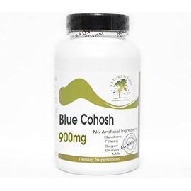 Blue Cohosh 900mg ~ 200 Capsules - No Additives ~ Naturetition Supplements