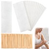 500-Piece Waxing Strips and Wax Stick Set - Non-Woven Wax