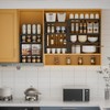 Jojocross Expandable,Stackable Spice Rack,Seasoning Organizer and Storage,Spices Jar Racks for