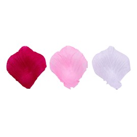 AUEAR, 3000 Pack Assorted Mixed Silk Rose Petals Artificial Flower Petals Scatter Petals for Wedding Party Craft Home Decoration