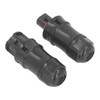 2Pcs Waterproof Power Connector 3 Pin Temperature Resistant Micro Reverse