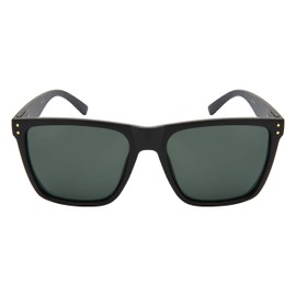 EDGEIWEAR Extra Large Rectangular Wide Frame Polarized Sunglasses for Big Head Spring Hinge 154MM (MXXL-001P-5)