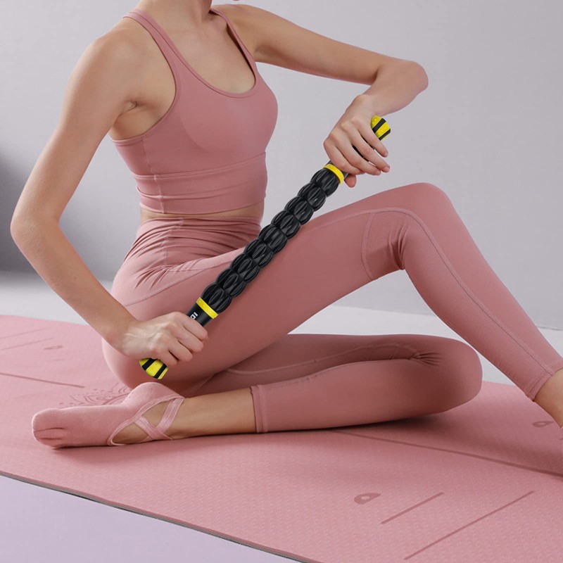 Idson Muscle Roller Stick for Athletes- Body Massage Sticks Tools-Muscle