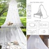 dix-rainbow Princess Decor Canopy for Kids Bed, Soft and Durable