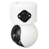 Security Camera Dual Lens HD Night Vision 2 Way Intercom
