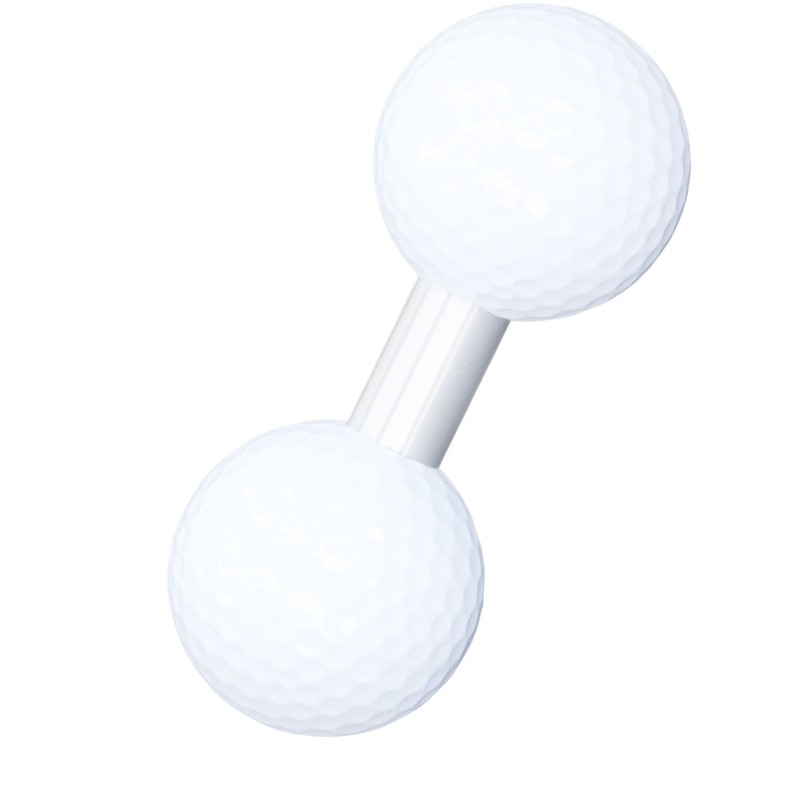 Golf Putting Accuracy Trainer Ball Plastic Fiber Golf Straight Line