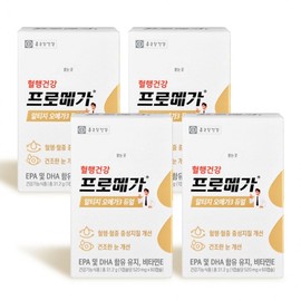 Chong Kun Dang Health Promega rTG Omega-3 Dual 520mg x 60 Capsules 4 Boxes