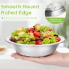 Offiper 304(18/8) Stainless Steel Mixing Bowls for Kitchen, 6 Pack
