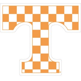 UT Tennessee Large 12" Checkerboard Auto Magnet
