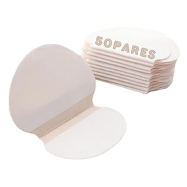 Parches Absorbe Sudor Y Olor Axila Evita Manchas 50par - Almohadillas Absorbentes para el Sudor Desechables para las Axilas, Protectores para el Sudor de las Axilas de Algodón