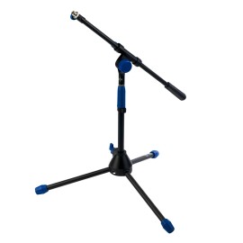 ProRockGear Deluxe Short Microphone Stand with Tele Boom, Tripod Base