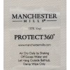 Manchester Mills Protect360° Shower Curtain 42x72 Petite Dot Beige Microban®