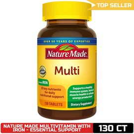 Nature Made Complete Multivitamin Tablets for Daily Health