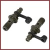 HEROFFIX M10x1.25mm Banjo Bolt Bleeder Screw Fuel Line Adapter Fitting