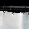 Cinta de cortina plisada transparente ondulada, 100 ganchos, cinta de