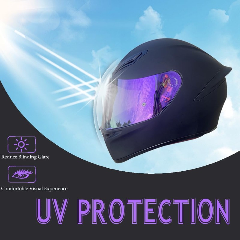 K1 Face Shield Uv-Protected for AGV K1, K1S, K3SV, K5,