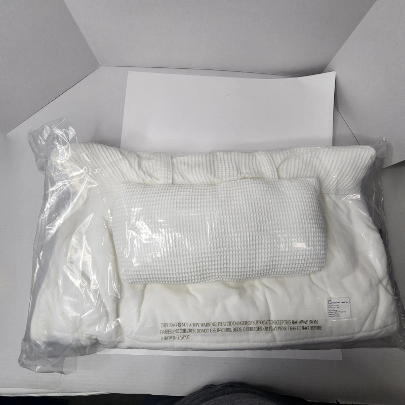 Frontgate Newport 83" X 31" White Cushioned Velour Chaise Lounge