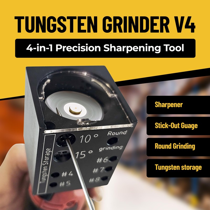 LMT Tungsten Grinder V4 Rotary Tool for TIG Welding -
