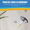 Bathtub Plug 43 mm Bathtub Universal Bath Plug Rustproof High