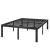 COMASACH 16 Inch Bed Frames Queen Size 3500 lbs Heavy