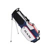 Ram Golf 7.5" Sunday Golf Carry/Stand Bag (Navy/White/Red)