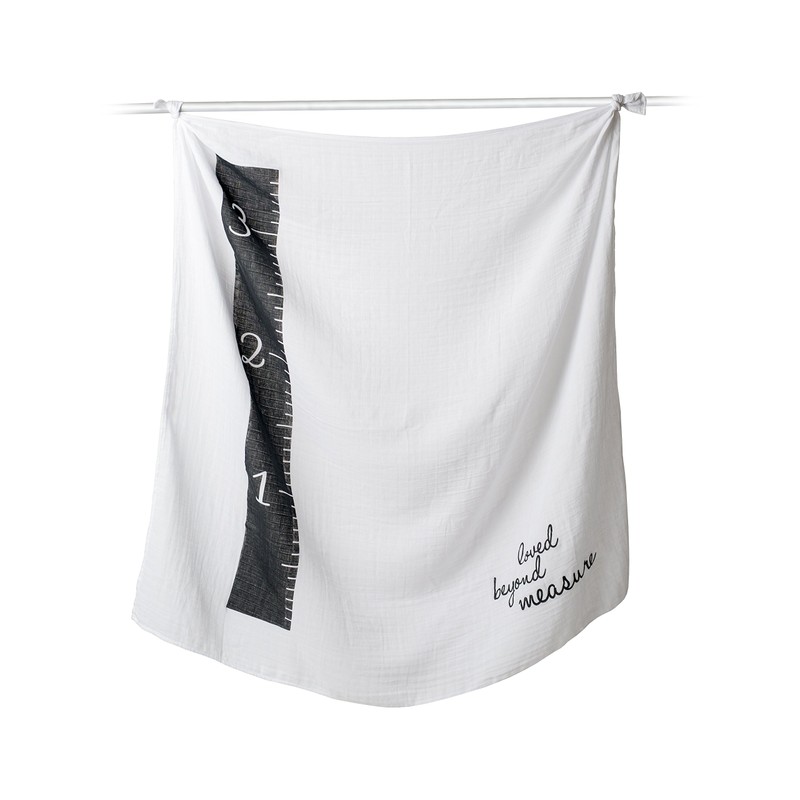 Lulujo Baby's 1st Year Loved Beyond Measure Blanket and Card