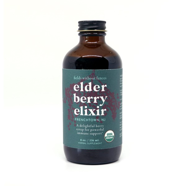 Fields Without Fences Elderberry Syrup – Sambucus Elderberry Immune Support