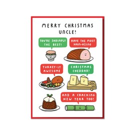 Merry Christmas Uncle! Funny Uncle Christmas Card