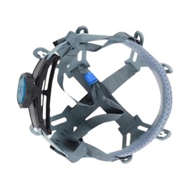 Fonowx 8 Point Hard Hat Replacement Suspension Construction Hard Hat Liner Universal Adjustable Attachment Directly Replace, Knob Adjustment