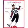 Smiffys Gothic Venetian Harlequin Costume