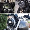 JESUO PAIR 7" inch Round LED Headlights High/Low Beam For