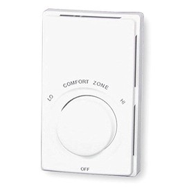 Dayton Elct Bsbrd HTR Thrmostat,4-1/2" H,2 Pole