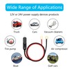 12V Cig Lighter to O-Ring Terminal Heavy Duty Auto Power