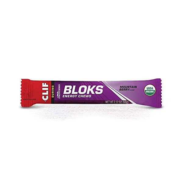 Healthy Food Brands Clif Bar A | Clif Bar Shot Bloks - Mountain Berry | 7 x 60g (UK)