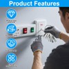 Emergency Light Test Key Set, Premium Stainless Steel Construction with