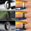 Lxskeek Silicone Wedding Rings for Men 1/4/5/6/7 Multipack of Breathable