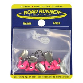 Blakemore TTI Fishing Co Road Runner Bulk Head Hook - Gancho para Pesca, Rosado, 1/16-Ounce