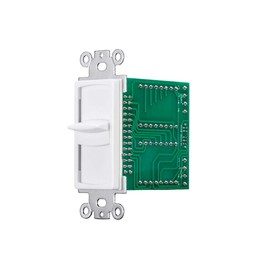 Monoprice 300-Watt Slider Volume Control - Impedance Matching, with Standard 1-Gang Wall Plate Setup, Color Kit